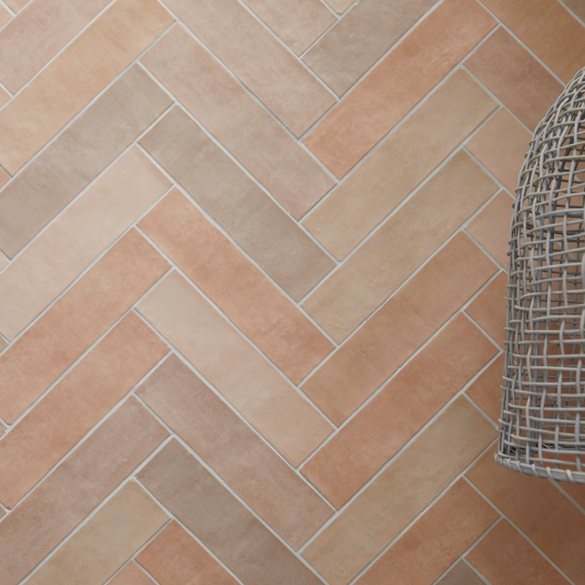 Terra Structured Matt Tile - lifestyle view