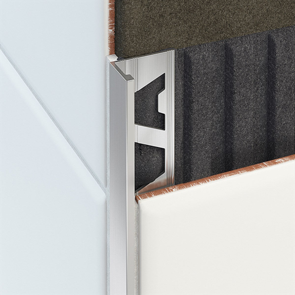 L Premium Profile Aluminium Mill Finish  8 x 3000mm