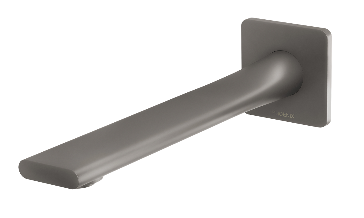 Basin Outlet Straight 200 Gun Metal