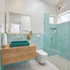 White Textured Tile - lifestyle view