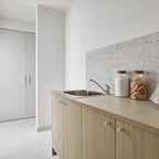 White Textured Tile - lifestyle view