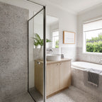 White Textured Tile - lifestyle view