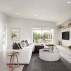 White Textured Tile - lifestyle view
