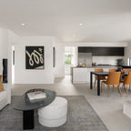 White Structured Gloss Tile - lifestyle view