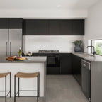 White Structured Gloss Tile - lifestyle view