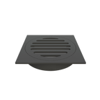 Square Grate Matt Black 110X110X100mm