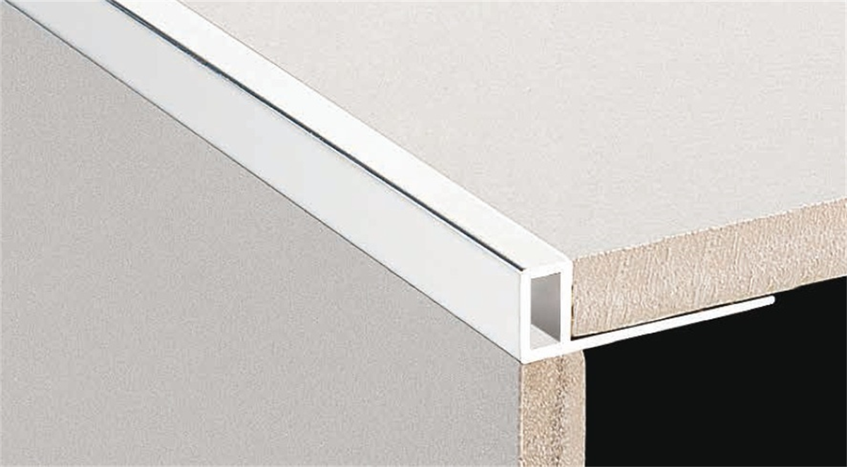 Contempo Edge Aluminium Gloss White 10 x 3000mm