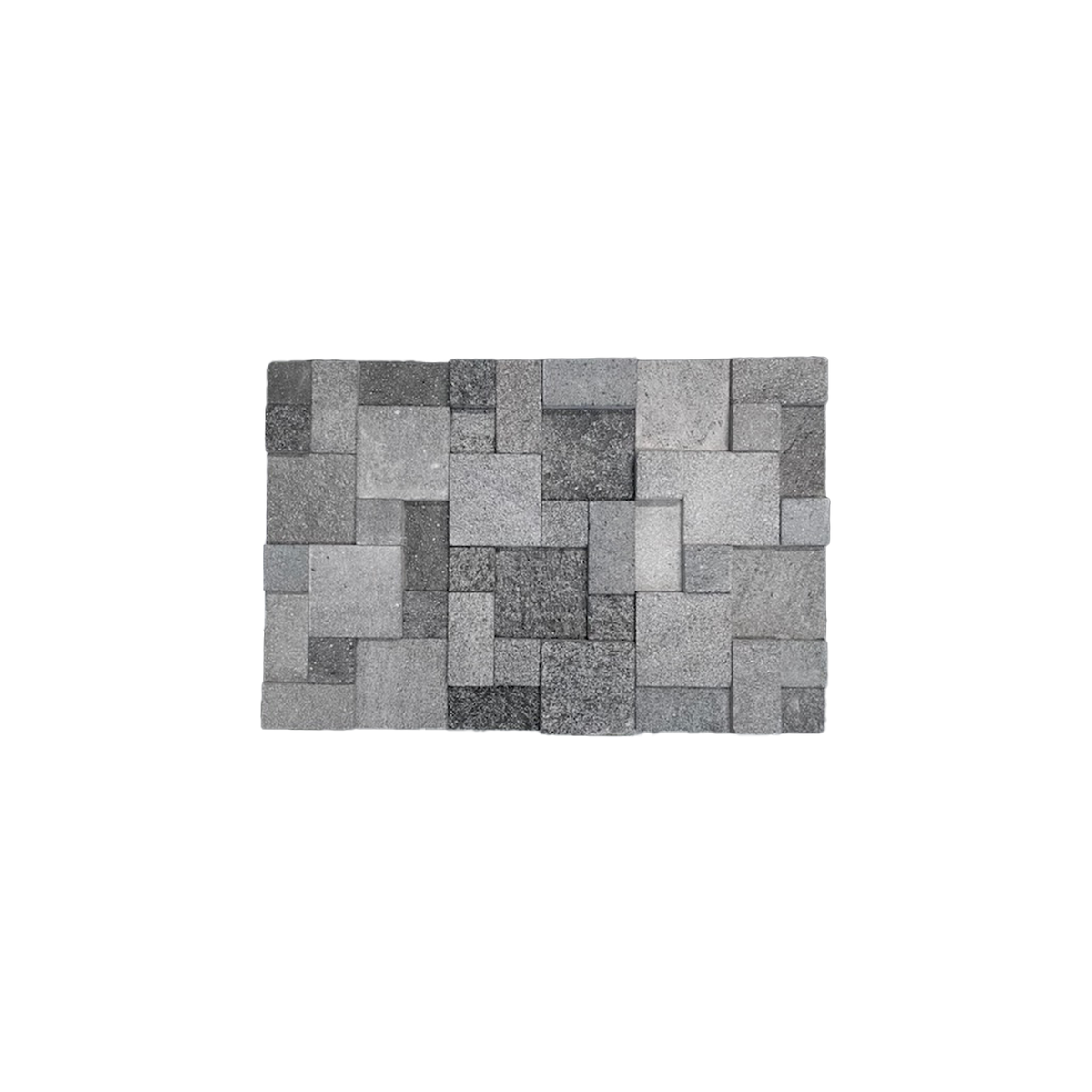 Natural Stone Black Lava Smooth Structured Honed (Pack of 6)