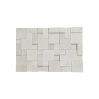 Natural Limestone White Smooth Structured Honed (Pack of 6 )