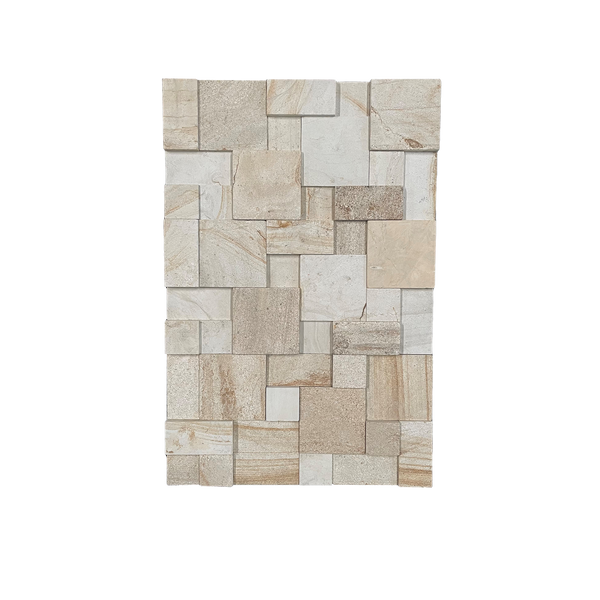 Natural Sandstone Yellow Smooth Structured Honed (Pack of 6)