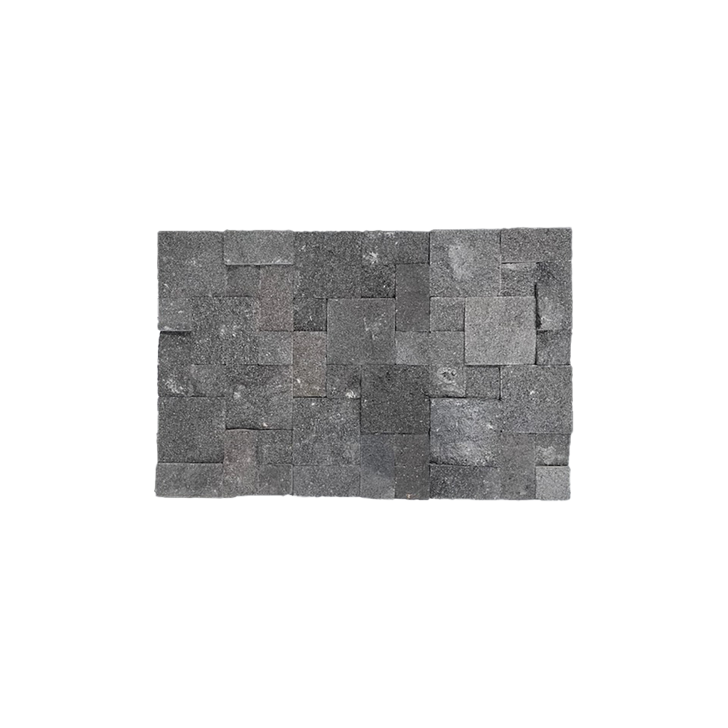Natural Stone Black Lava Roughcut Structured Matt (Pack of 6)