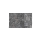 Natural Stone Black Lava Roughcut Structured Matt (Pack of 6)