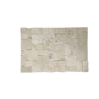 Natural Limestone White Roughcut Structured Matt (Pack of 6)