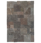 Natural Basalt Spanoli Structured Matt (Pack of 6)
