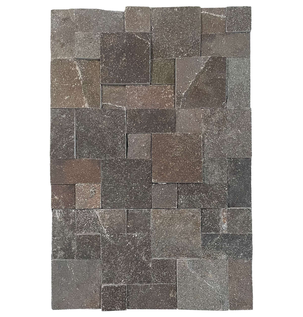 Natural Basalt Spanoli Structured Matt (Pack of 6)