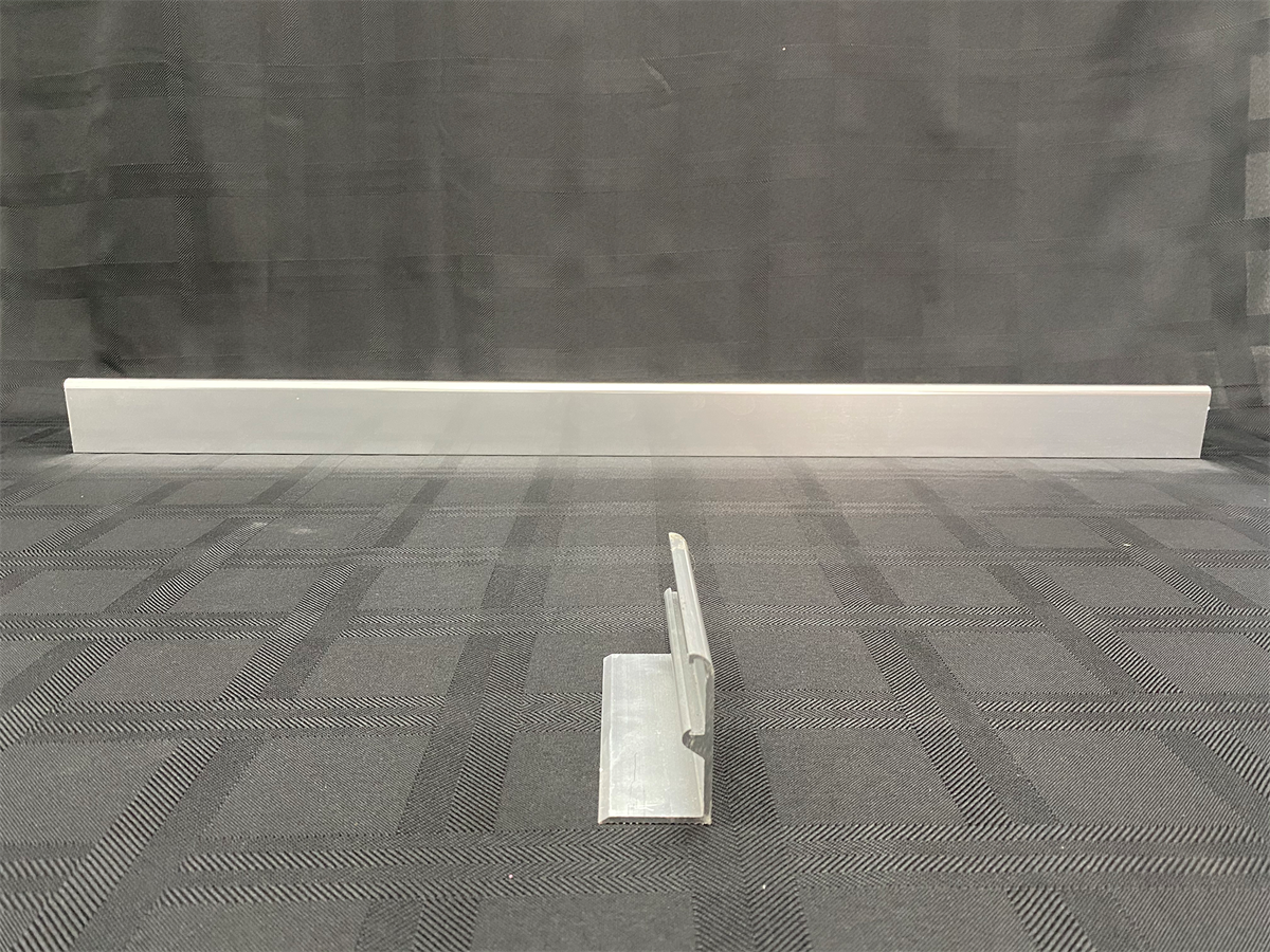 Waterstop Aluminium Straight Bright Silver 3000mm
