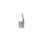 Waterstop Aluminium Straight Bright Silver 1000mm