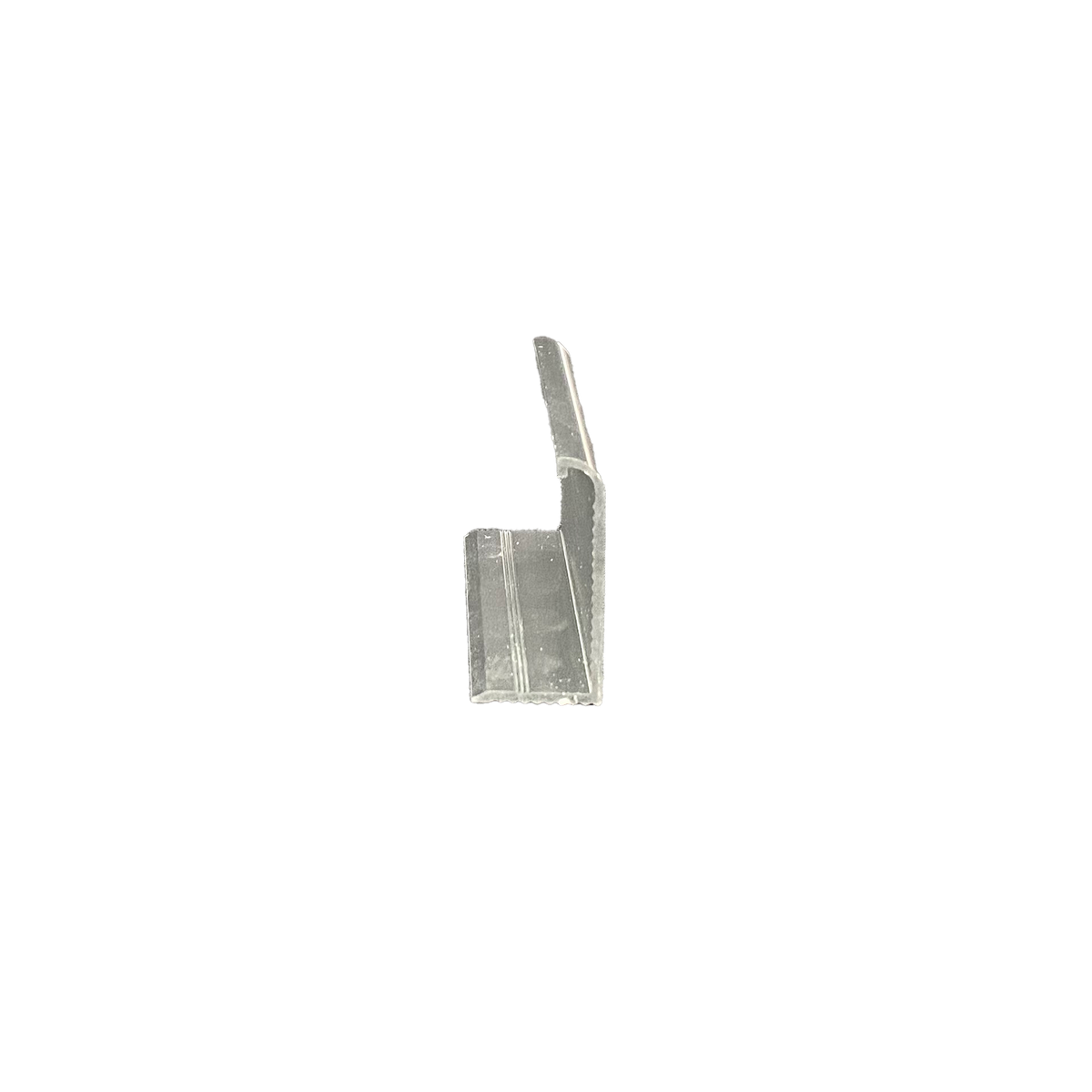 Waterstop Aluminium Straight Bright Silver 1000mm
