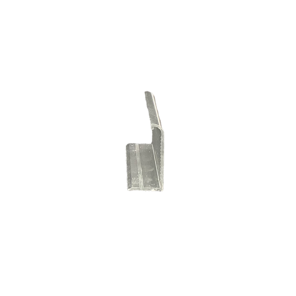Waterstop Aluminium Straight Bright Silver 1000mm