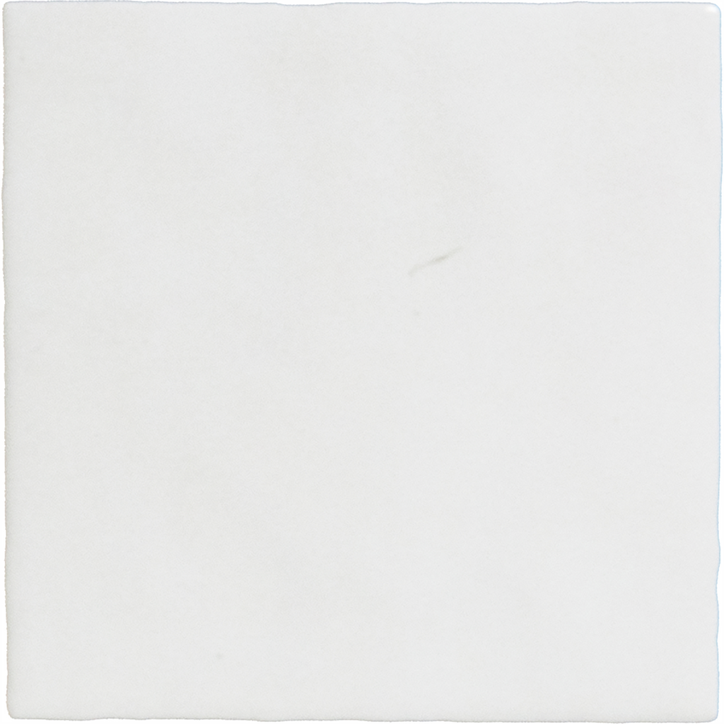 White Structured Satin Tile