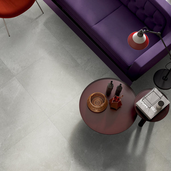 Grey Silk Tile - lifestyle view