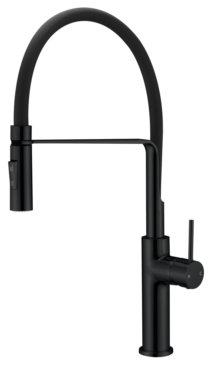 Sink Mixer Pull Out/Pull Down 222 Matte Black