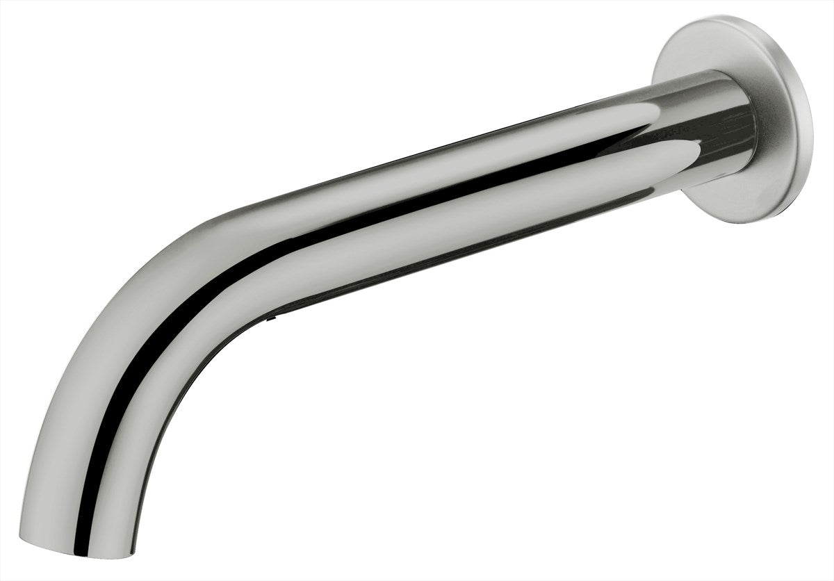 Bath Outlet Curved 175 Brushed Nickel