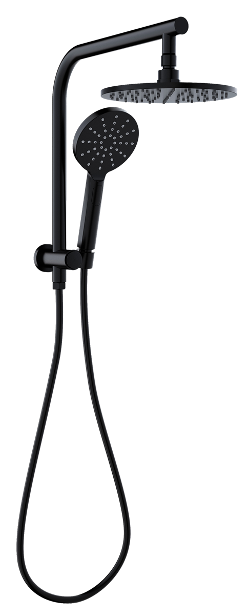 Twin Shower Matte Black