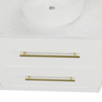 Vanity Wall Hung 1500 Double WG Basins SilkSurface AC Top