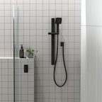 Orli Hydro Sense Rail Shower Matte Black - lifestyle view