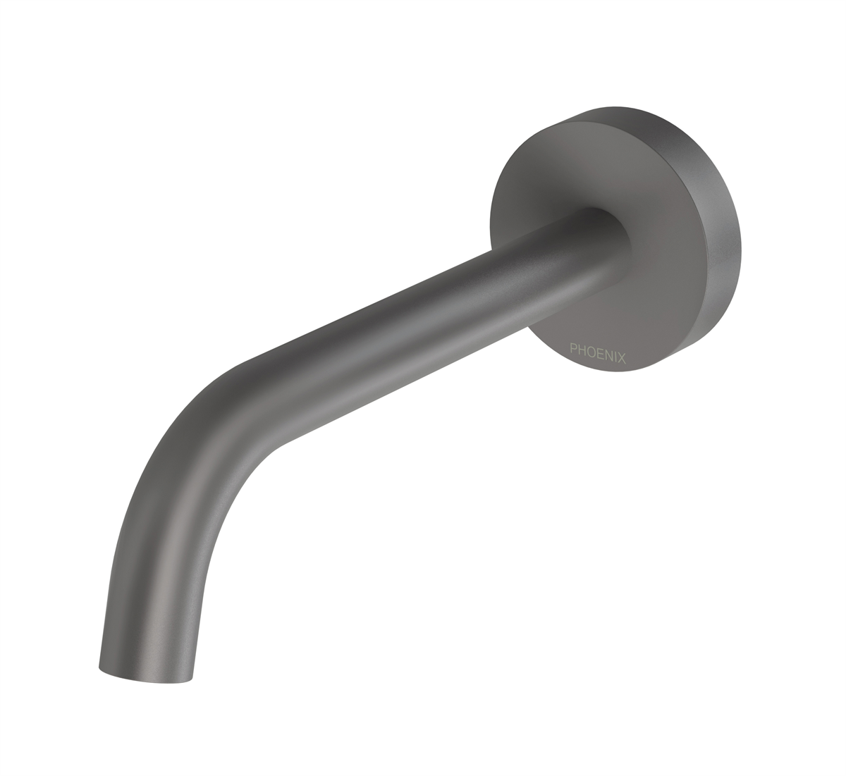 Basin Outlet Curved 180 Gun Metal