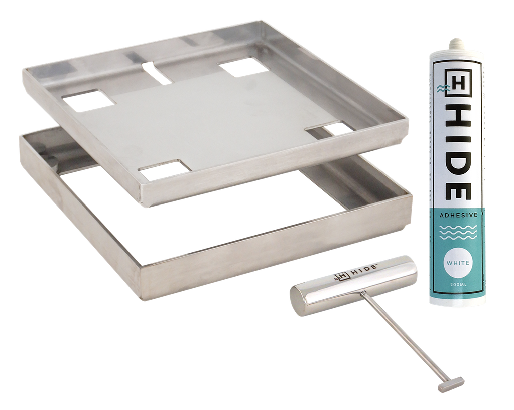 Pool Fibreglass inspection cover 156mmx8-11mm