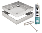 Pool Fiberglass inspection cover 156mmx15-22mm