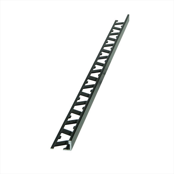 L Aluminium Matt Black 10 x 3000mm