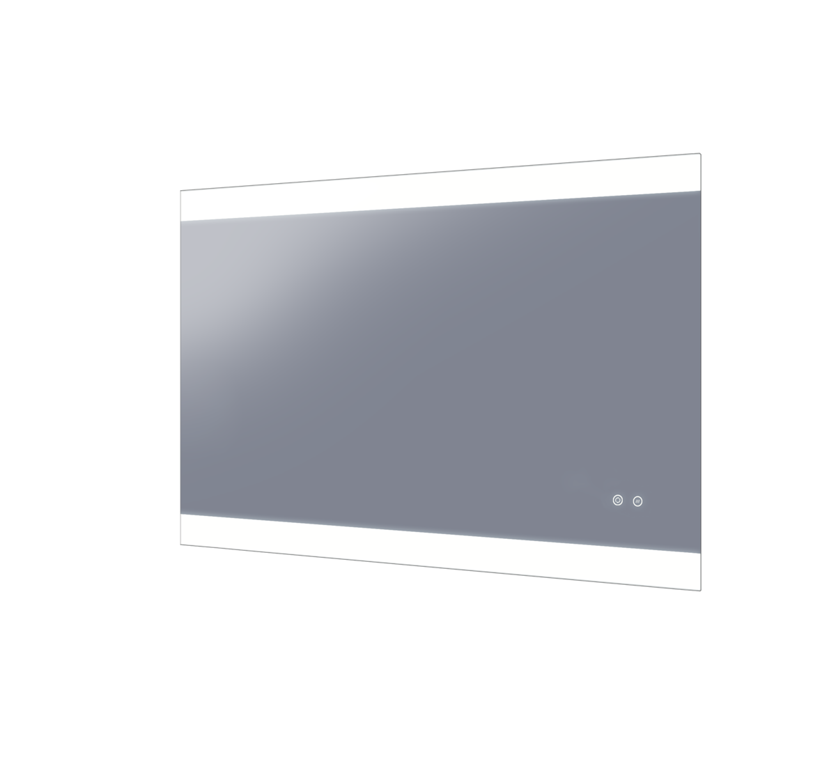 LED Touch Sensor Mirror with Demister 1500x750x40mm