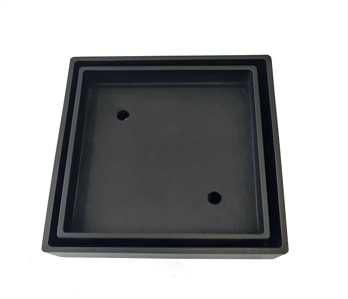 Tile Insert Satin Black 115x115x90mm