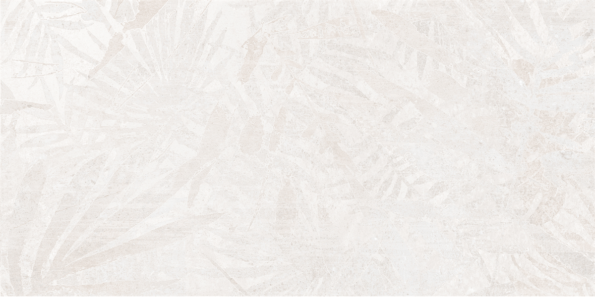 Palm Beach White Decor Matt Tile