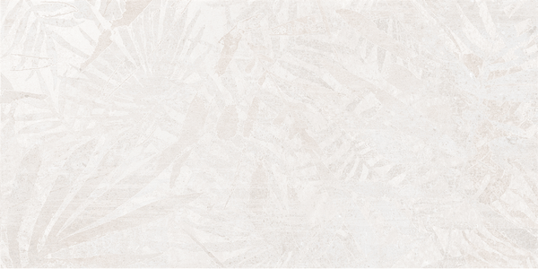 Palm Beach White Decor Matt Tile