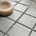Grey Microtec Textured Tile - lifestyle view