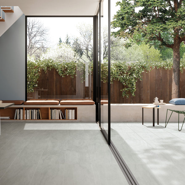 Grey Microtec Textured Tile - lifestyle view