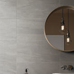 Dark Grey Microtec Textured Tile - lifestyle view