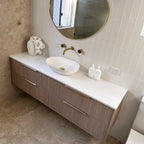 White Satin Tile - lifestyle view