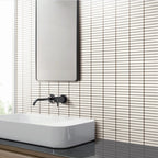 Fingers White Gloss Mosaic - lifestyle view