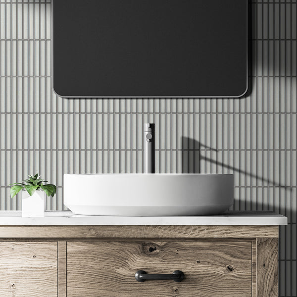White Speckle Gloss Mosaic - lifestyle view
