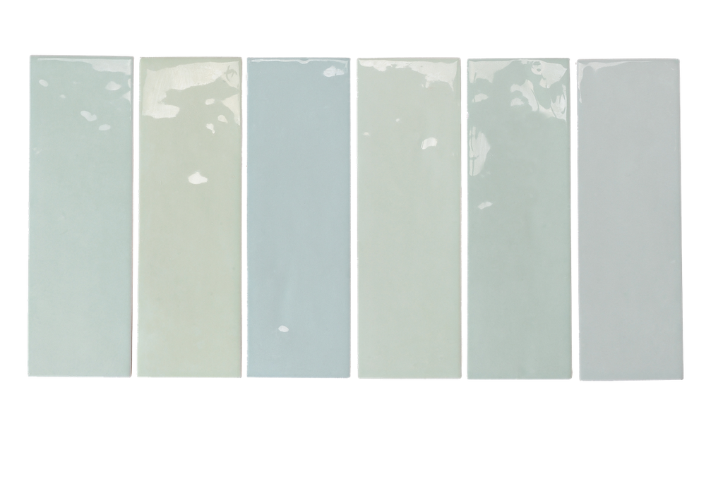 Mint Structured Gloss Tile