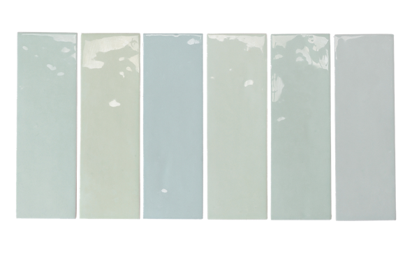 Mint Structured Gloss Tile