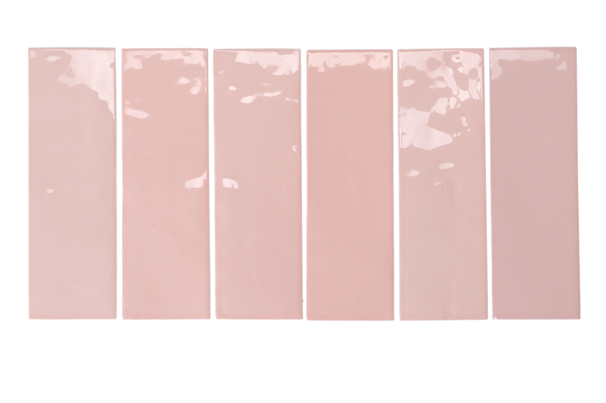 Pink Structured Gloss Tile