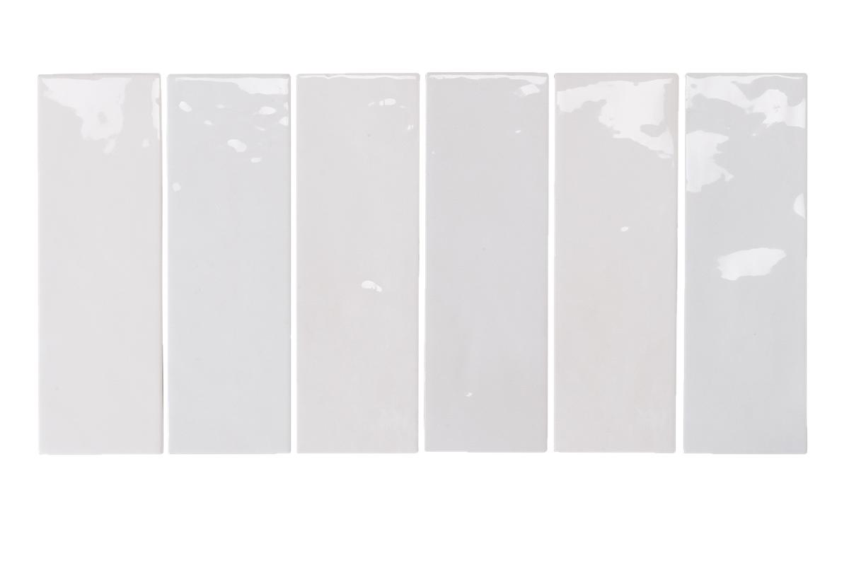 White Structured Gloss Tile
