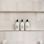 White Structured Gloss Tile - lifestyle view