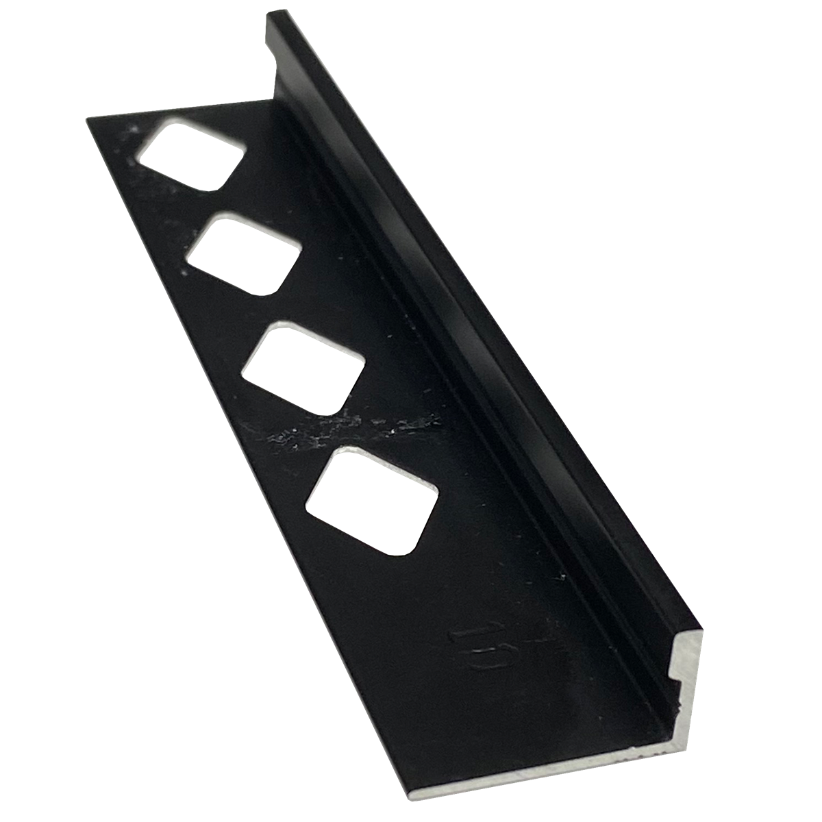 Spectrim L Aluminium Matt Black 11 x 3000mm